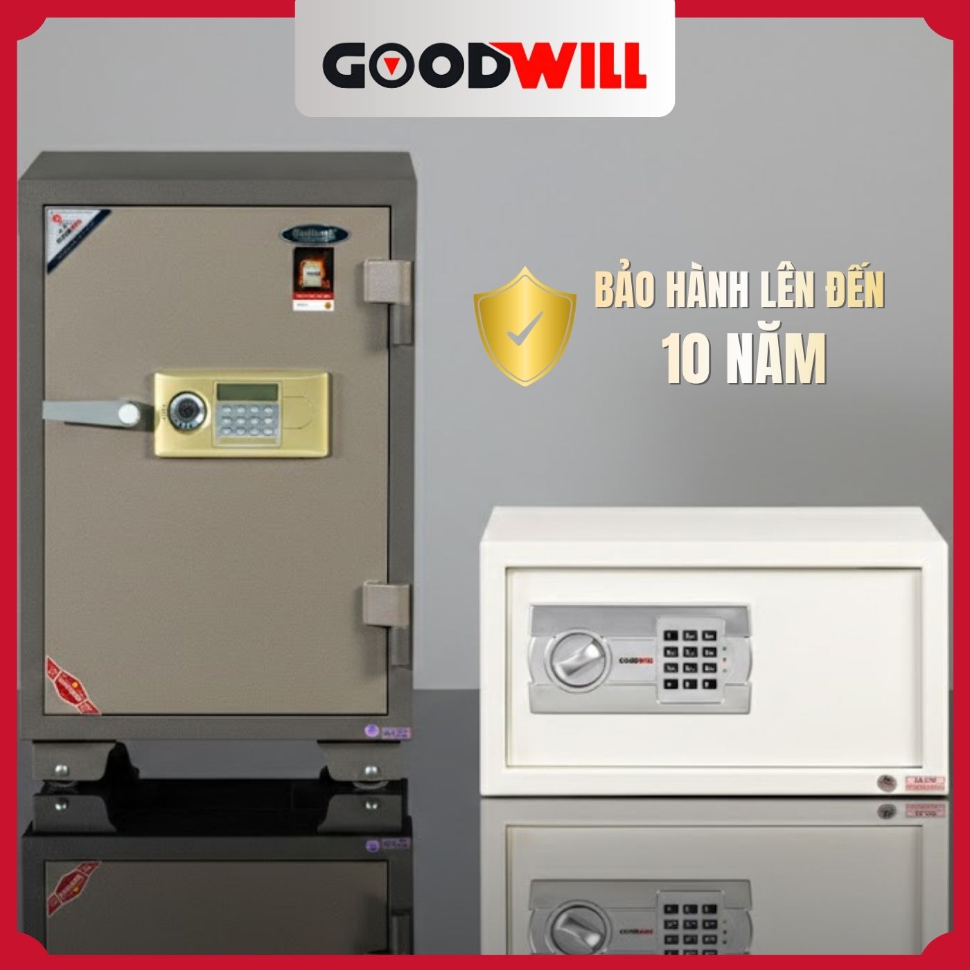 Bảo hành dài hạn lên đến 10 năm
