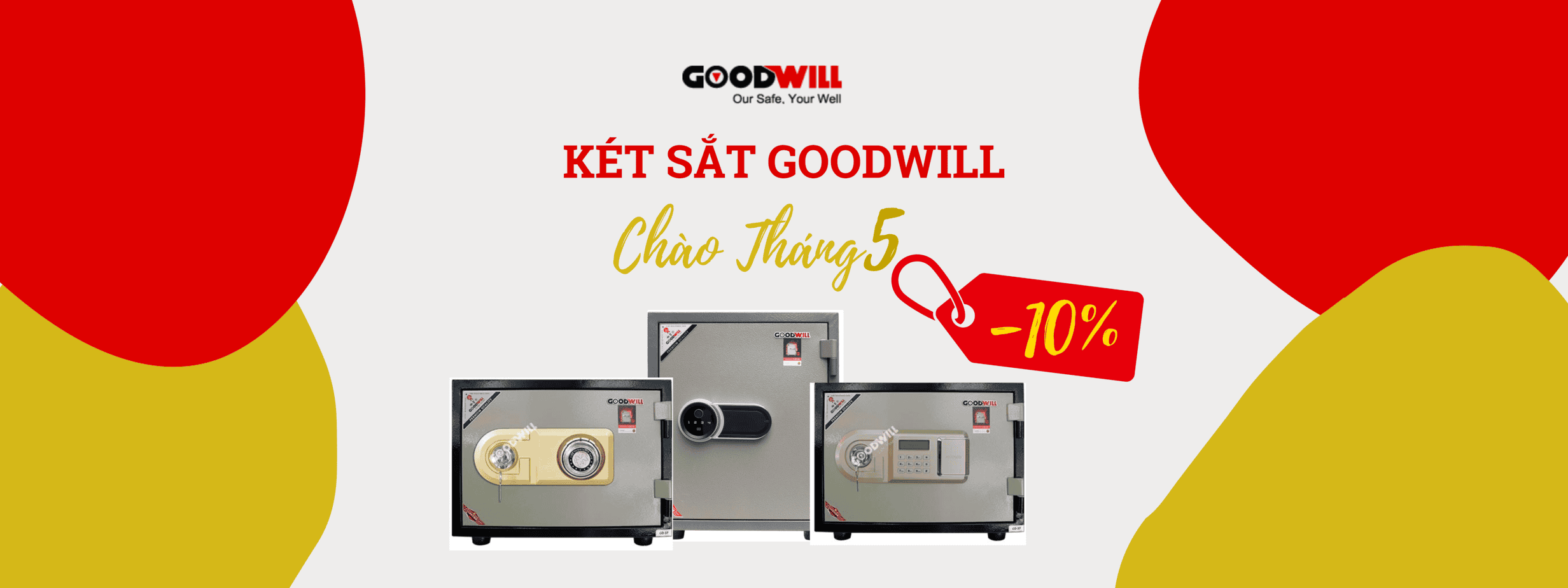 két sắt Goodwill khuyến mãi tháng 5