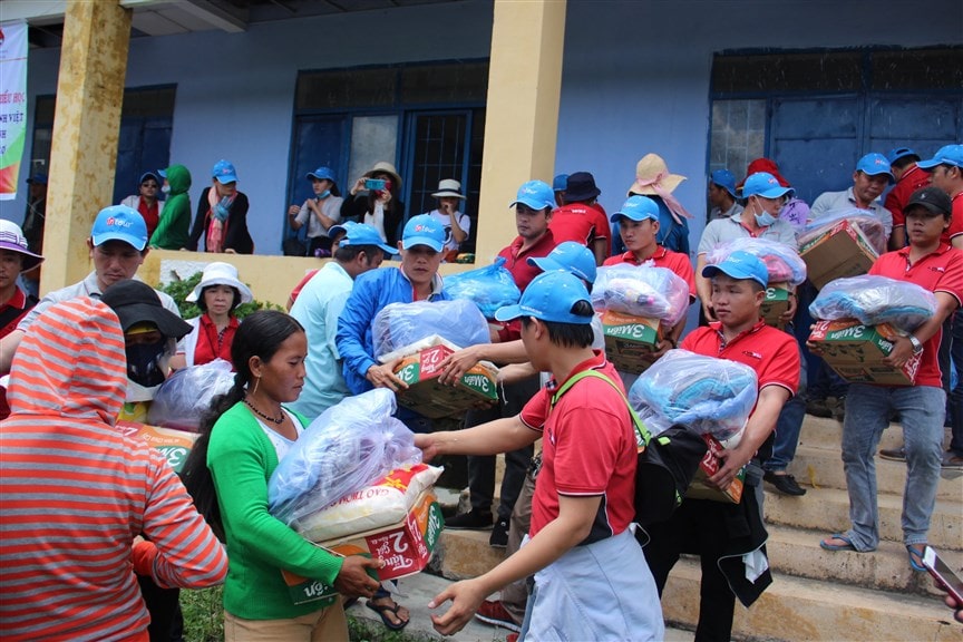 chuyến đi từ thiện của két sắt GOODWILL