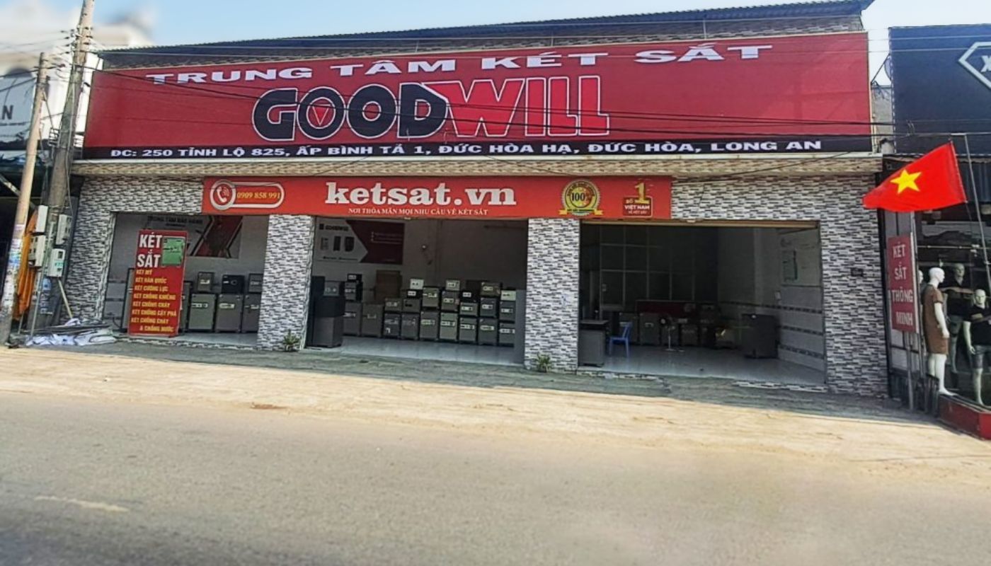 Goodwill là địa chỉ bán két sắt ở Long An được nhiều người tin tưởng