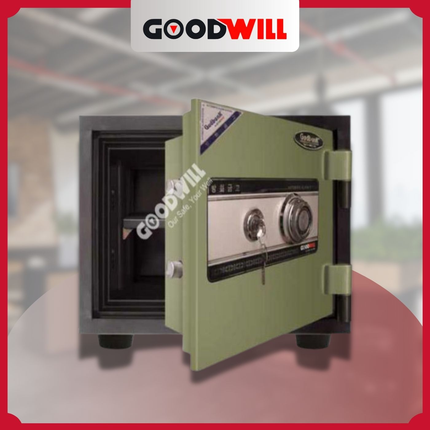 Két sắt dùng cho văn phòng Gudbank GB-300AB