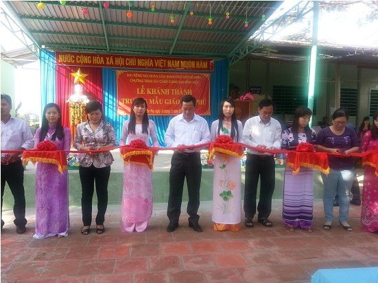 két sắt goodwill - lễ cắt băng khánh thành