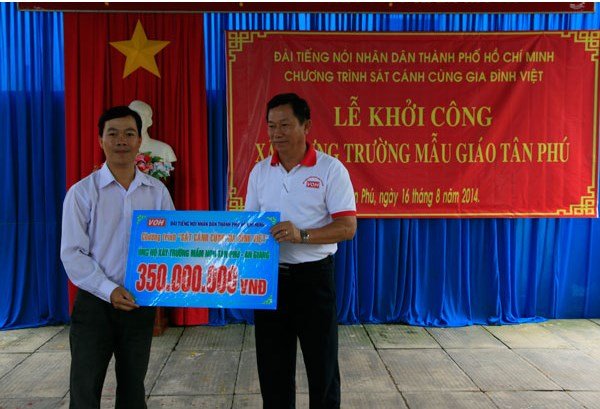 két sắt goodwill đóng góp xây dựng trường