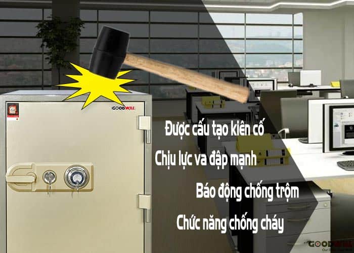 két sắt khóa cơ bảo mật và an toàn tài sản