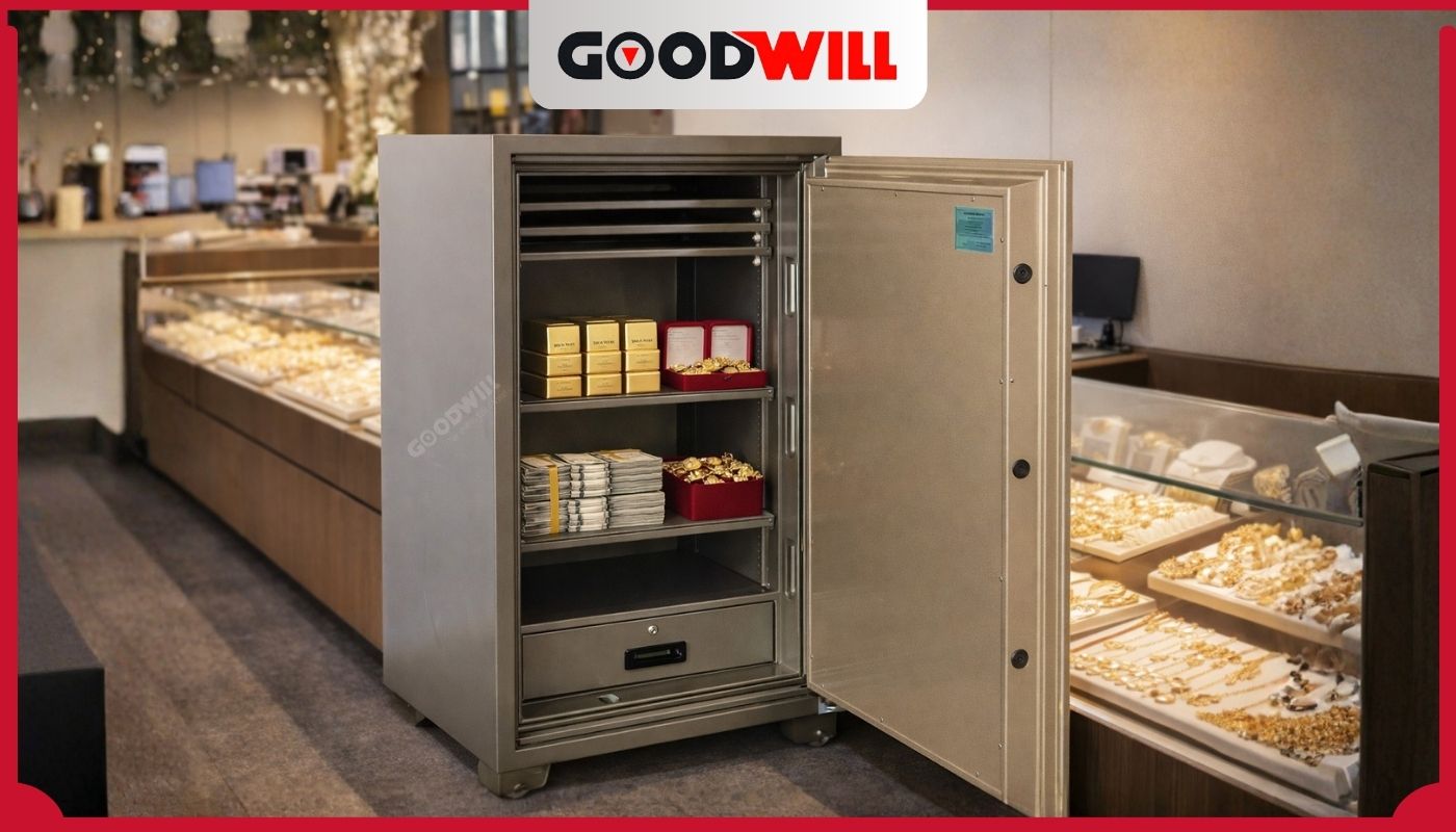 Mua két sắt Goodwill dành cho tiệm vàng 