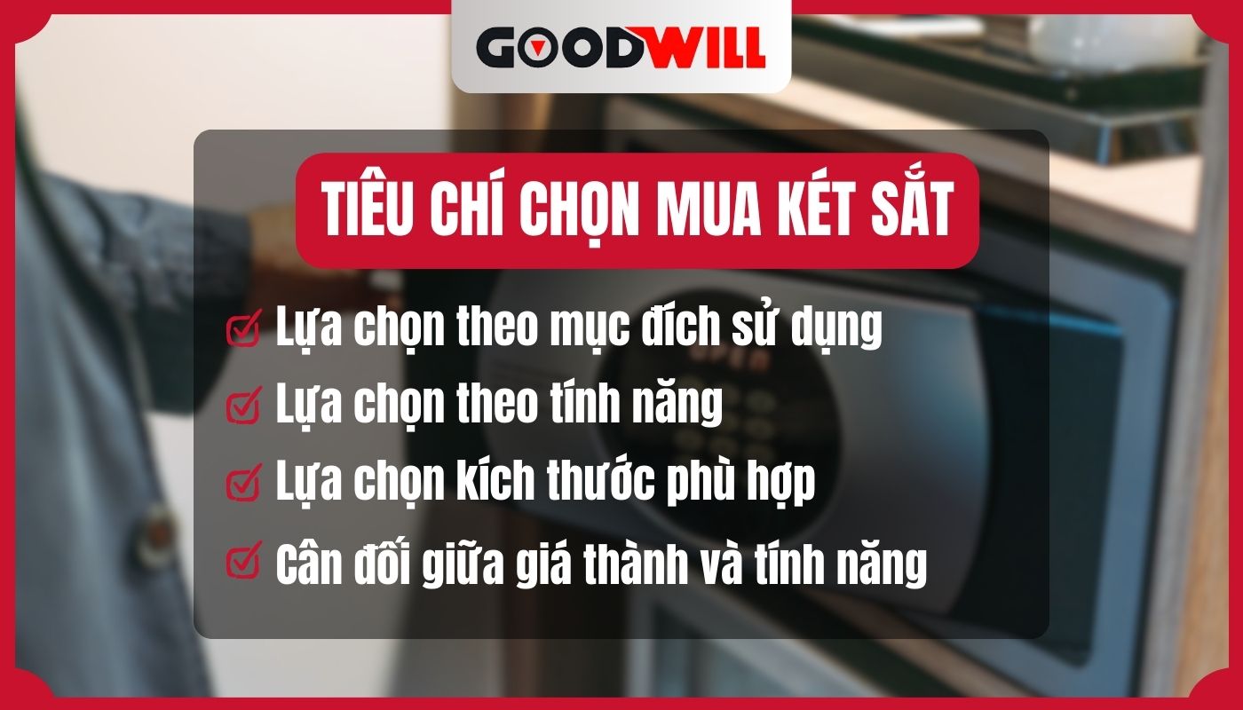 Các tiêu chí cần cân nhắc
