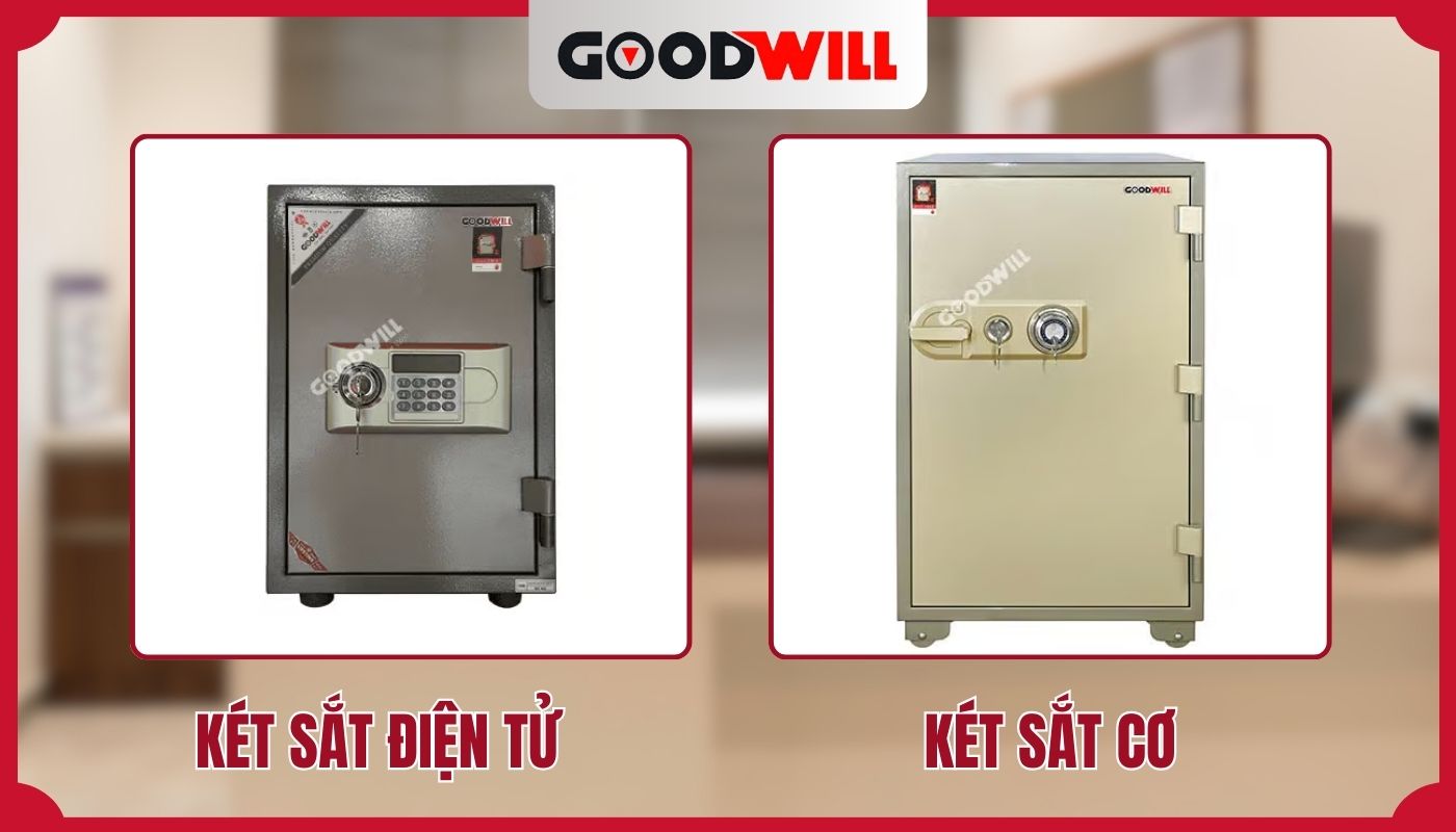 Nên mua két sắt điện tử hay két sắt cơ? So sánh chi tiết