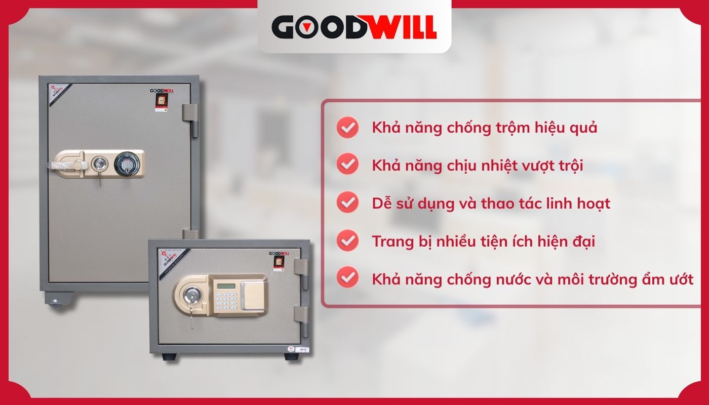 Két sắt văn phòng có ưu điểm gì nổi bật