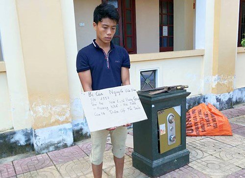Trộm phá két sắt tại Hà Tĩnh