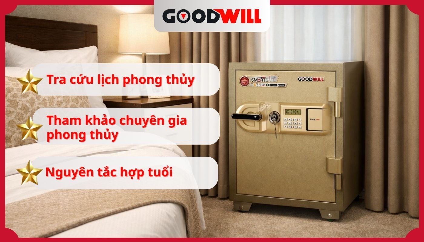 Kinh nghiệm chọn ngày tốt mua két sắt