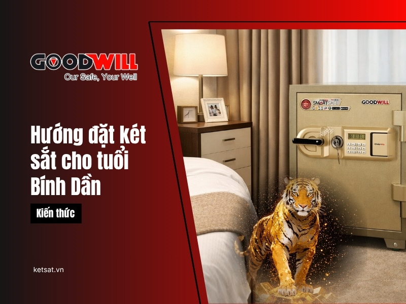 hướng đặt két sắt cho tuổi Bính Dần