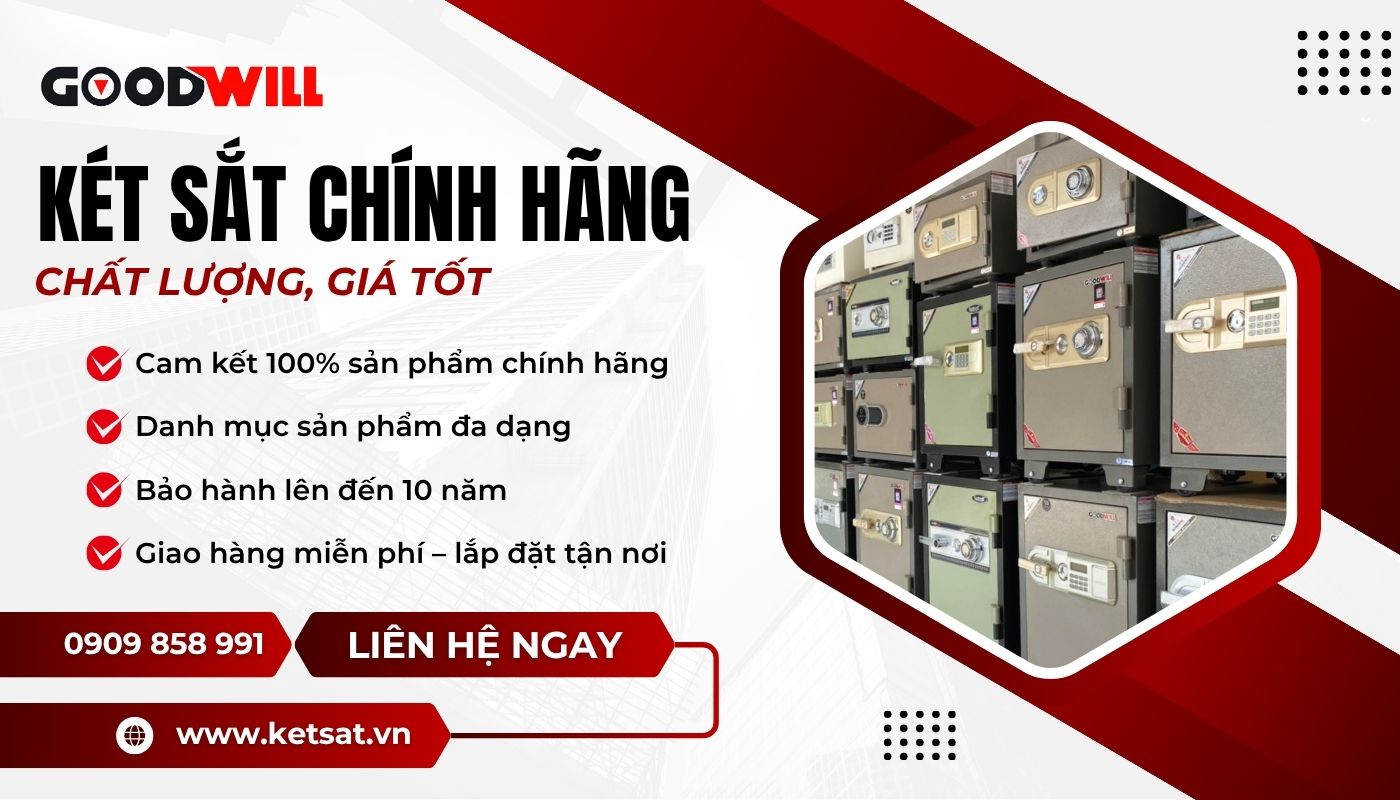 Không cần lo cách mở khóa két sắt khi mất chìa khóa đơn giản vì đã có GOODWILL