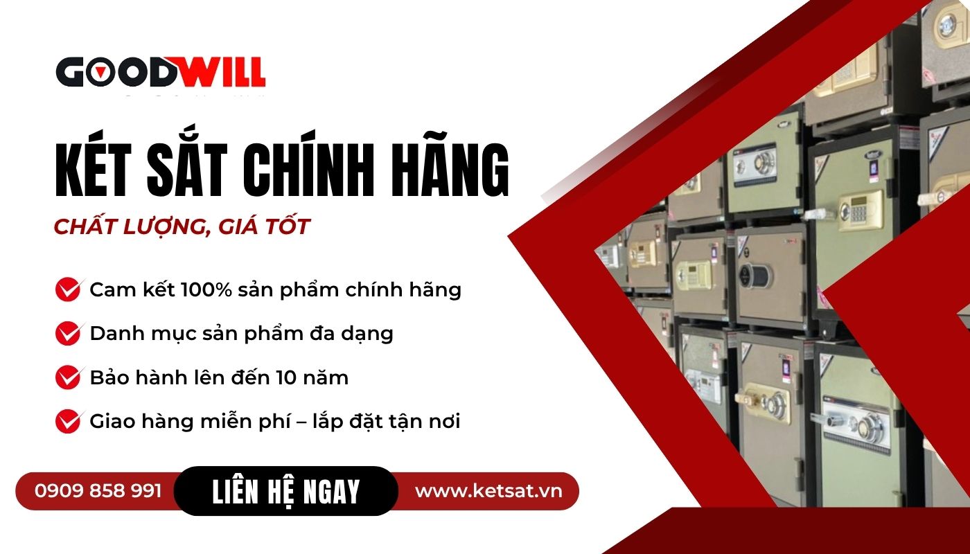 Mua két sắt chính hãng, chất lượng cao cấp tại GOODWILL
