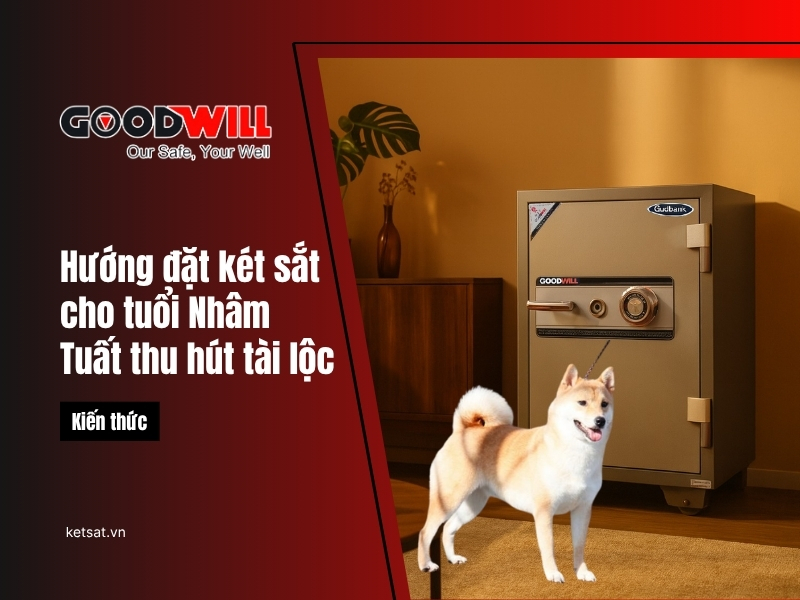 hướng đặt két sắt cho tuổi Nhâm Tuất