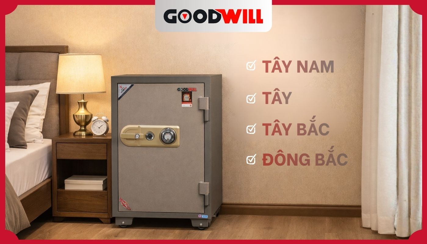 Hướng đặt két sắt cho tuổi Quý Hợi hợp phong thuỷ