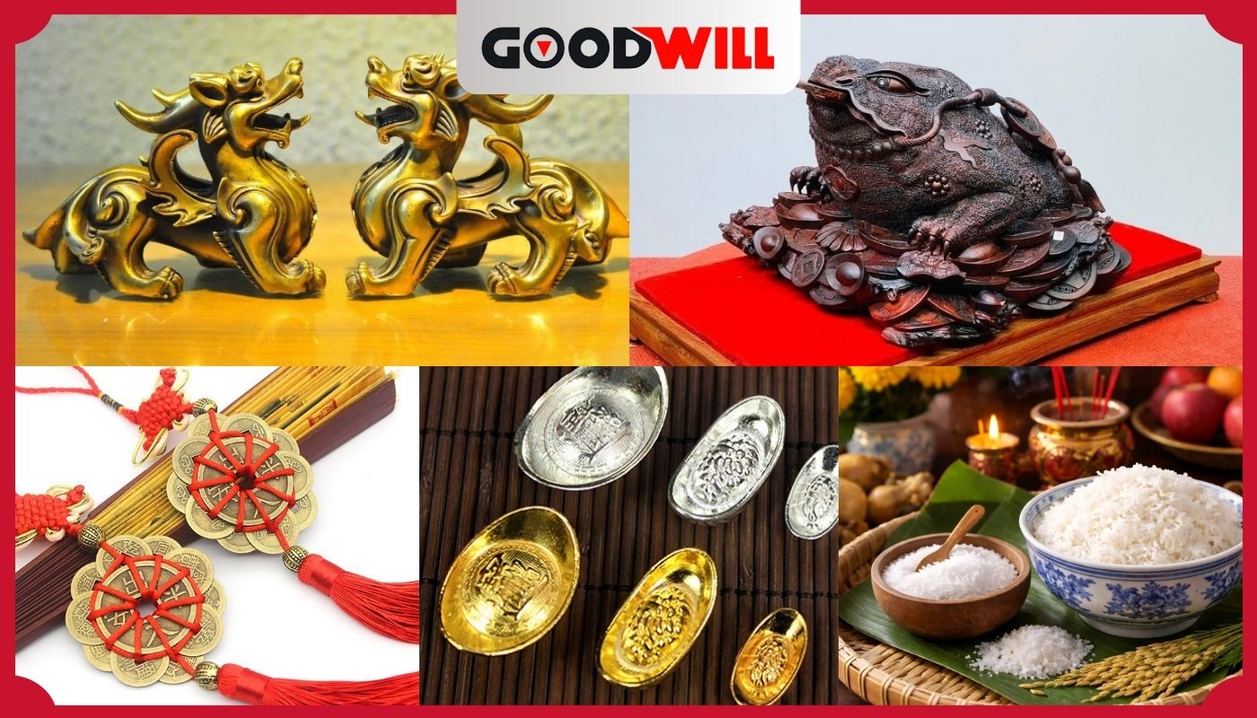 Kết hợp linh vật phong thủy