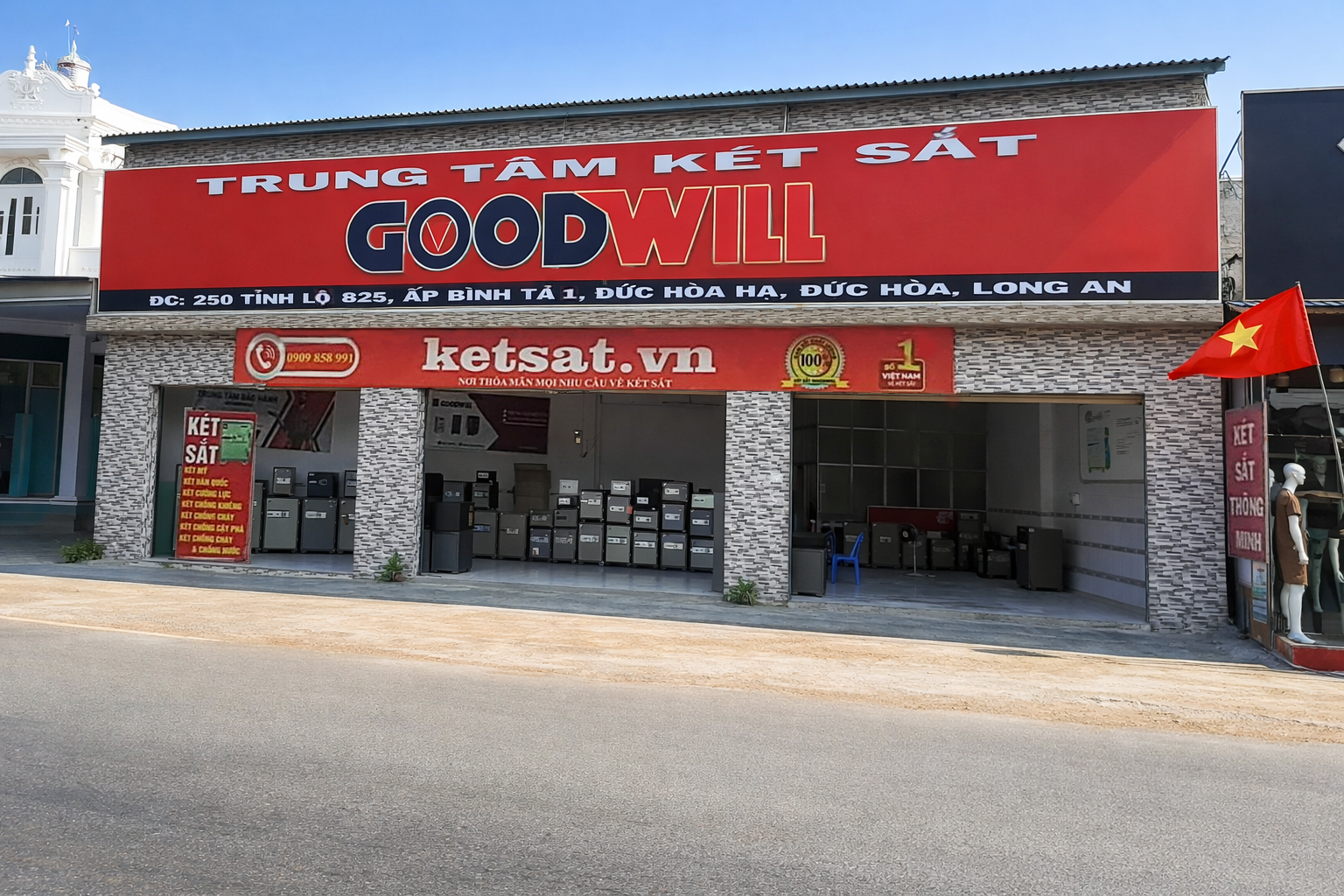 Két sắt Goodwill Đức Hòa