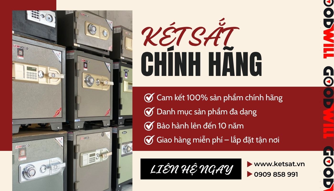 Mua két sắt chất lượng, bảo mật cao tại GOODWILL