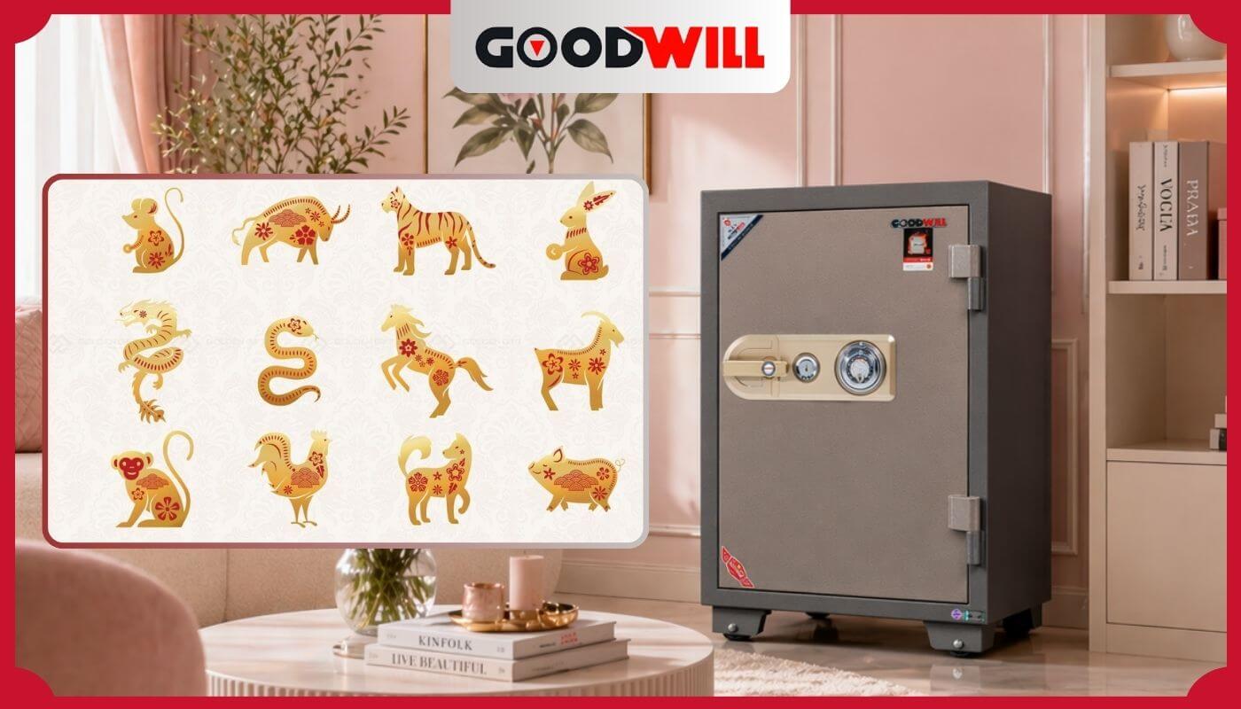 vị trí đặt két sắt trong phòng khách phù hợp theo tuổi gia chủ
