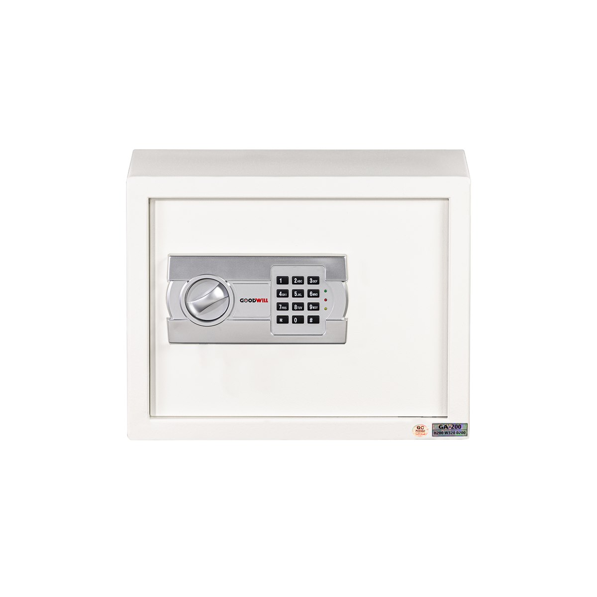 Két sắt cho phòng trọ GOODWILL GA-200 nặng 7kg, mở bằng bàn phím mã số