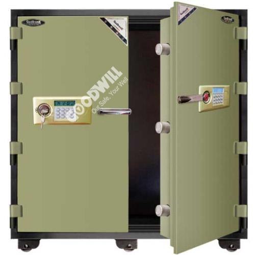 Gudbank GB-1900EE là mẫu két sắt ngân hàng lớn nhất, nặng 800kg