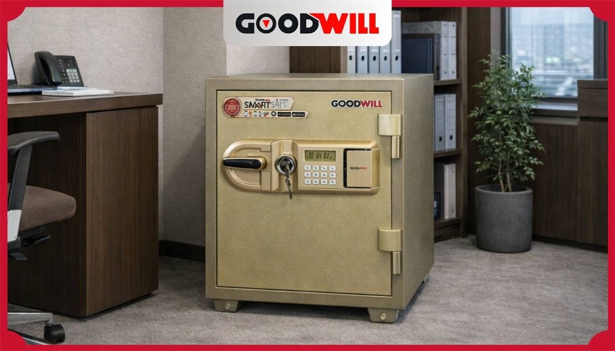 Két sắt thông minh Goodwill GD-51S giá 5.980.000đ trong bảng giá 12 mẫu